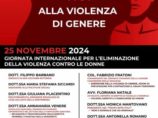 Giornata Violenza Donne